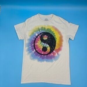 The Dom Retro Print Tie Dye T-Shirt